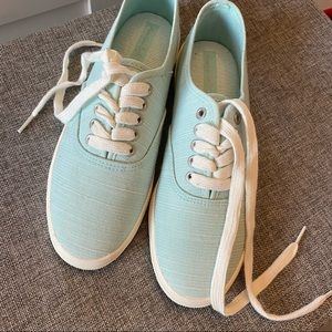 Green sneakers like Keds!